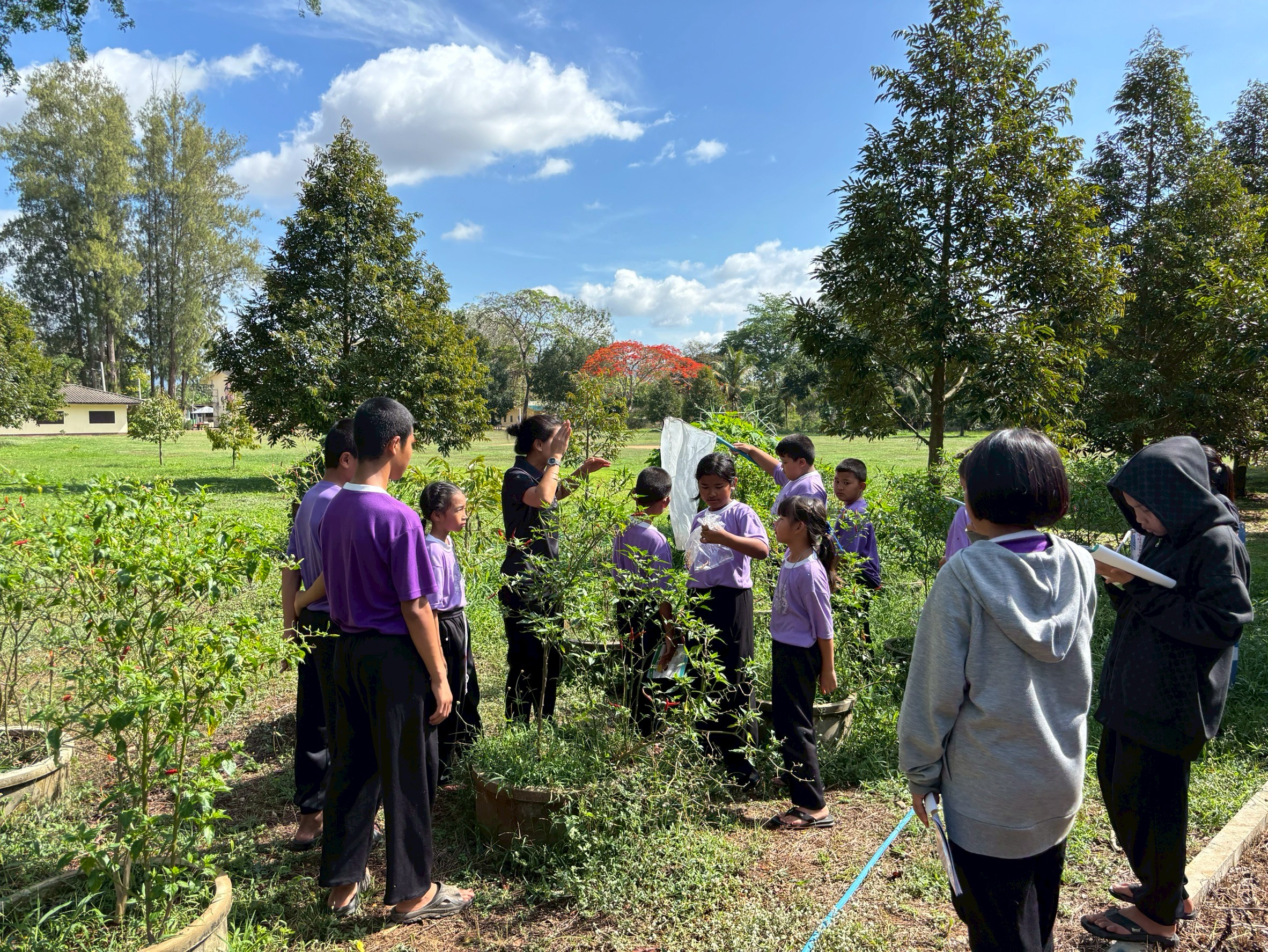 title - ส.ป.ก.ประจวบคีรีขันธ์ วันที่ 26-27 กุมภาพันธ์ 2569 ดำเนินการจัดฝึกอบรมภายใต้โครงการอนุรักษ์พันธุกรรมพืช อันเนื่องมาจากพระราชดำริ สมเด็จพระเทพรัตนราชสุดาฯ สยามบรมราชกุมารี (อพ.สธ.) ประจำปีงบประมาณ พ.ศ. 2569 ณ โรงเรียนบ้านวังน้ำเขียว หมู่ที่ 7 ตำบลร่อนทอง อำเภอบางสะพาน จังหวัดประจวบคีรีขันธ์ และโรงเรียนตำรวจตระเวนชายแดนบ้านย่านซื่อ หมู่ที่ 9 ตำบลหาดขาม อำเภอกุยบุรี จังหวัดประจวบคีรีขันธ์